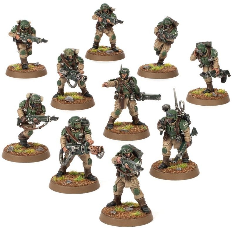 Warhammer 40,000 : Astra Militarum - Cadian Shock Troops